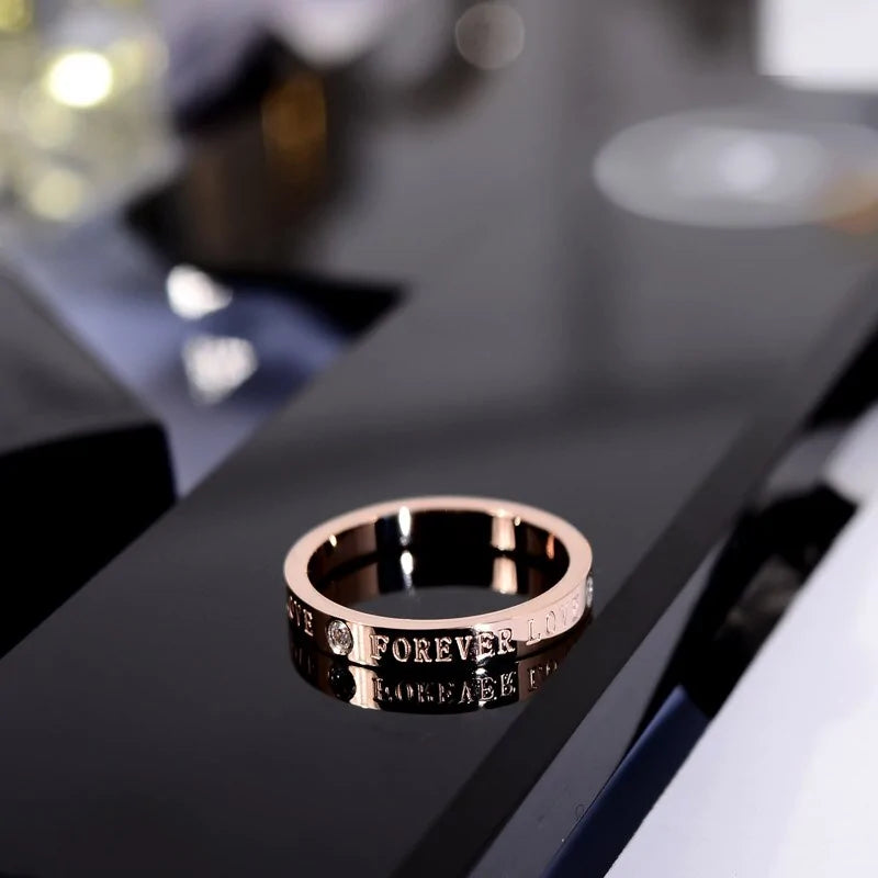 Love Forever Couple Rings